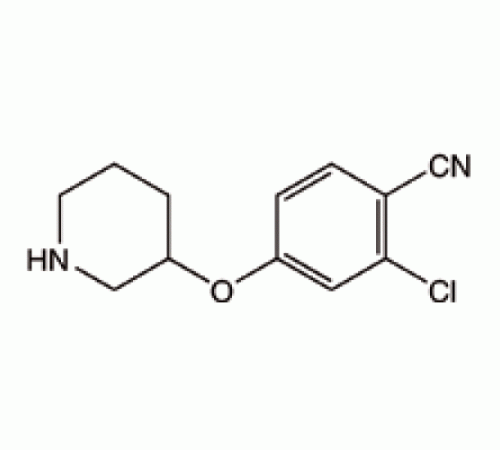 2-Хлор-4- (3-пиперидинилокси) бензонитрил, 97%, Alfa Aesar, 250 мг