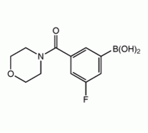 3-фтор-5- (4-морфолинилкарбонил) бензолбороновой кислоты, 98%, Alfa Aesar, 250 мг