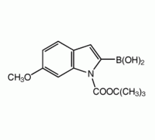 1-Вос-6-метоксииндол-2-бороновой кислоты, 98%, Alfa Aesar, 250 мг