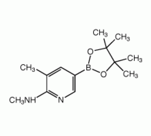 2-метиламино-3-метилпиридин-5-бороновая кислота пинакон, 96%, Alfa Aesar, 1г