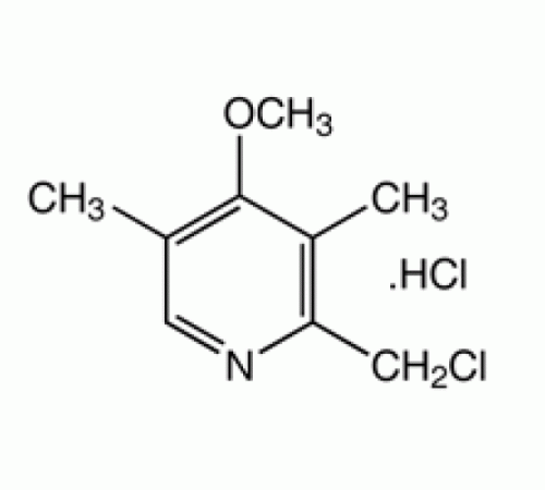 2-хлорметил-4-метокси-3, 5-диметилпиридин гидрохлорид, 98%, Alfa Aesar, 5 г