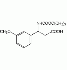 3 - (Boc-амино) -3 - (3-метоксифенил) пропионовой кислоты, 99%, Alfa Aesar, 250 мг