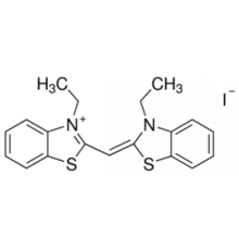 3,3 '-Диэтилтиацианин йодид, содержание краски = 97%, Alfa Aesar, 250 мг