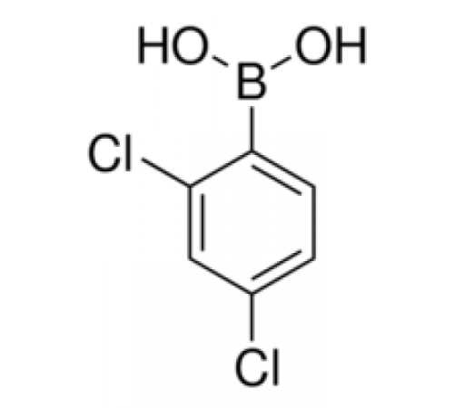 2,4-дихлорфенилборная кислота, 97%, Acros Organics, 5г