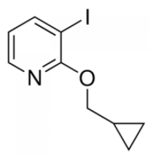2-циклопропилметокси-3-йодпиридин, 97%, Alfa Aesar, 1 г
