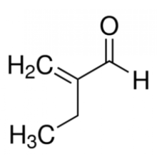 2-Этилакролеин, техн. 90%, удар. с 50ppm гидрохинон, Alfa Aesar, 100г