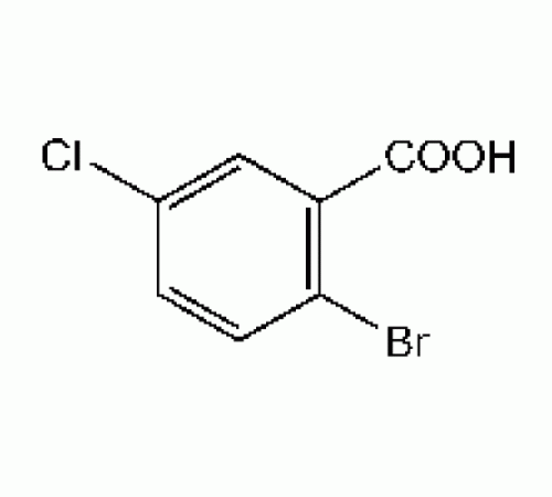 2-бром-5-хлорбензойной кислоты, 98 +%, Alfa Aesar, 1г