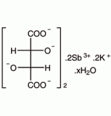 Тартрат сурьмы гидрат калия, 98%, Alfa Aesar, 100 г