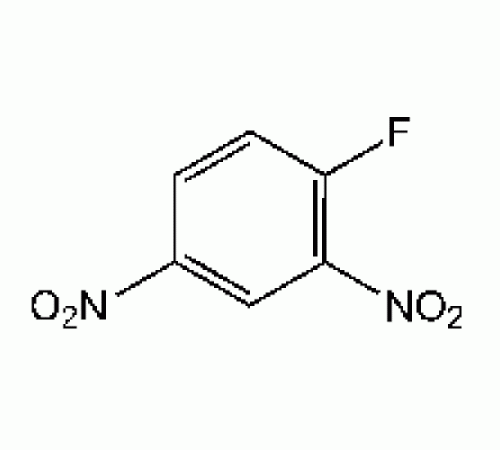 2,4-динитрофторбензол, 98%, Acros Organics, 25г