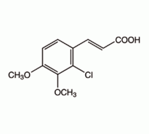 2-Хлор-3,4-диметоксикоричную кислоту, 98 +%, Alfa Aesar, 1г