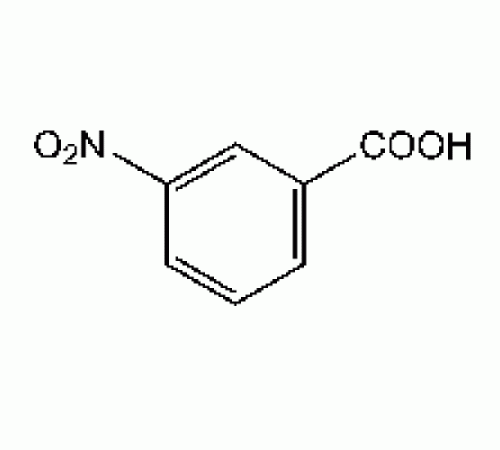 3-нитробензойная кислота, 98%, Acros Organics, 100г