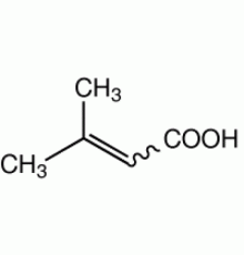 3,3-Диметилакриловая кислота, 98%, Alfa Aesar, 100 г