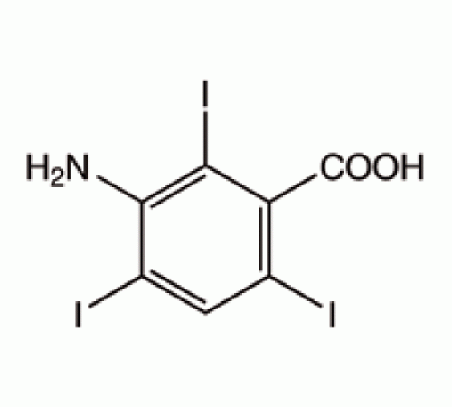 3-Амино-2, 4,6-трииодбензойная кислота, 99% (сухой вес.), Может CONT. до 1 моль воды, Alfa Aesar, 25 г