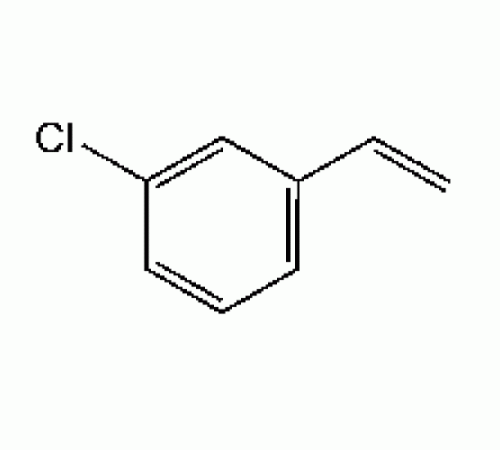 3-хлорстирол, 98%, удар. с 0,1% 4-трет-бутилкатехола, Alfa Aesar, 5г