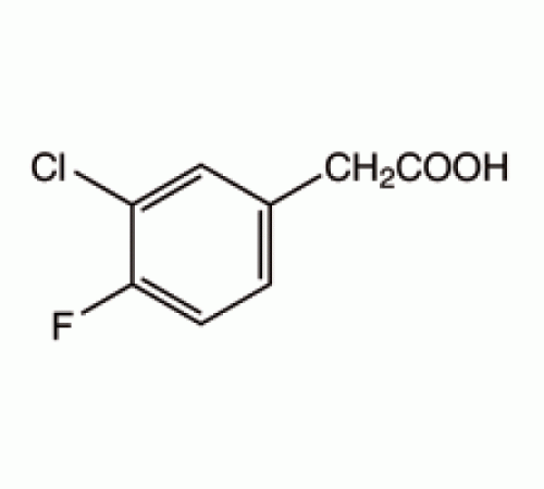 3-Хлор-4-фторфенилуксусной кислоты, 98%, Alfa Aesar, 250 мг