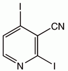 3-Циано-2, 4-дииодпиридин, 95%, Alfa Aesar, 1 г