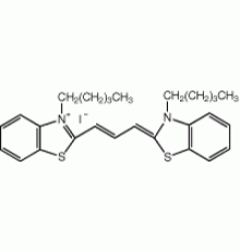 3,3 '-ди-н-пентилтиакарбоцианин йодид, 96%, Alfa Aesar, 500 мг