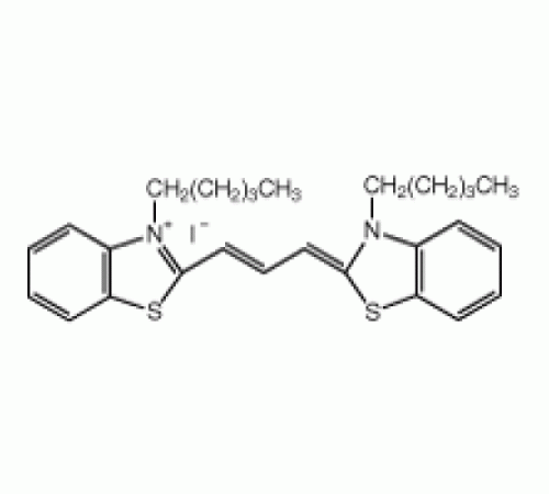 3,3 '-ди-н-пентилтиакарбоцианин йодид, 96%, Alfa Aesar, 500 мг