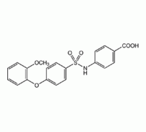 4 - [4 - (2-метоксифенокси) фенилсульфониламино] бензойной кислоты, 96%, Alfa Aesar, 1г