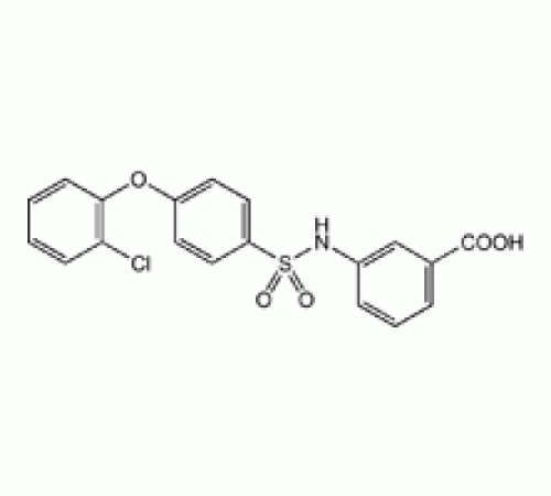 3 - [4 - (2-хлорфенокси) фенилсульфонамидо] бензойной кислоты, 96%, Alfa Aesar, 250 мг