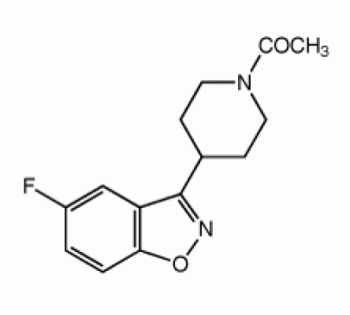 3 - (1-ацетил-4-пиперидинил) -5-фтор-1, 2-бензизоксазола, 96%, Alfa Aesar, 250 мг