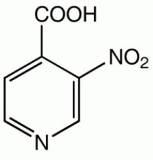 3-нитропиридин-4-карбоновой кислоты, 97%, Alfa Aesar, 250 мг