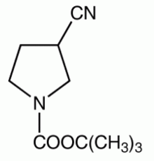 1-Вос-3-цианопирролидин, 99%, Alfa Aesar, 1г