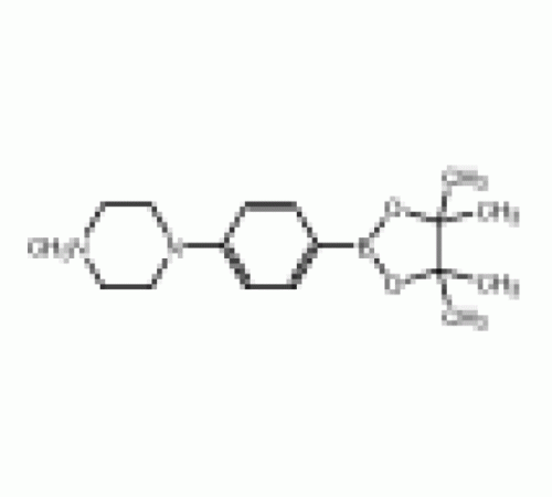 4 - (4-метил-1-пиперазинил) бензолбороновой пинакон кислоты, 96%, Alfa Aesar, 1г