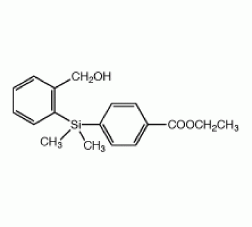 2 - [(4 - (этоксикарбонил) фенил] диметилсилил) бензиловый спирт, 95%, Alfa Aesar, 1 г