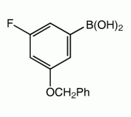 3-бензилокси-5-фторбензолбороновая кислота, 98%, Alfa Aesar, 250 мг