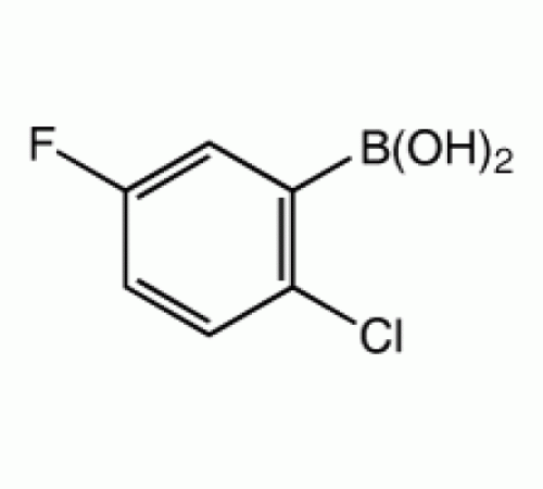 2-Хлор-5-фторбензолбороновая кислота, 98%, Alfa Aesar, 5 г