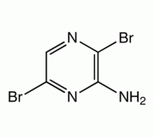 2-амино-3,6-дибромопиразин, 95%, Alfa Aesar, 1 г