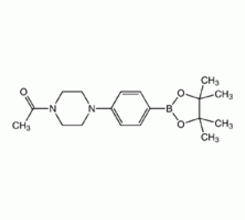 4 - (4-ацетил-1-пиперазинил) бензолбороновой пинакон кислоты, 95%, Alfa Aesar, 250 мг