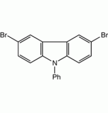3,6-дибром-9-фенилкарбазол, 98%, Alfa Aesar, 1 г