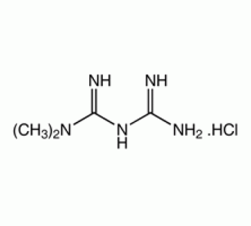 1,1-диметилвигuanиде гидрохлорид, 97%, Acros Organics, 5г