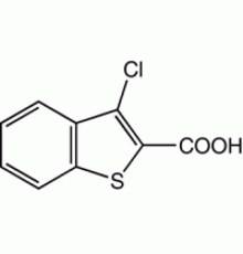3-хлорбензо [б] тиофен-2-карбоновой кислоты, 97%, Alfa Aesar, 1г