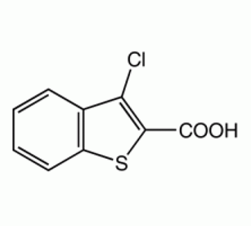 3-хлорбензо [б] тиофен-2-карбоновой кислоты, 97%, Alfa Aesar, 1г
