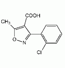 3 - (2-хлорфенил) -5-метилизоксазол-4-карбоновой кислоты, 98 +%, Alfa Aesar, 10г