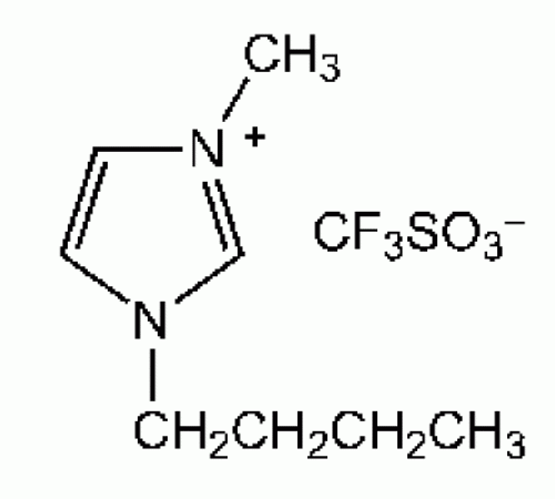 1-н-бутил-3-метилимидазолия трифторметансульфонат, 98%, Alfa Aesar, 2g