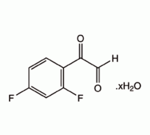 2,4-дифторфенилглиоксаль гидрат, 95%, сухого веса. Основой, Alfa Aesar, 5g
