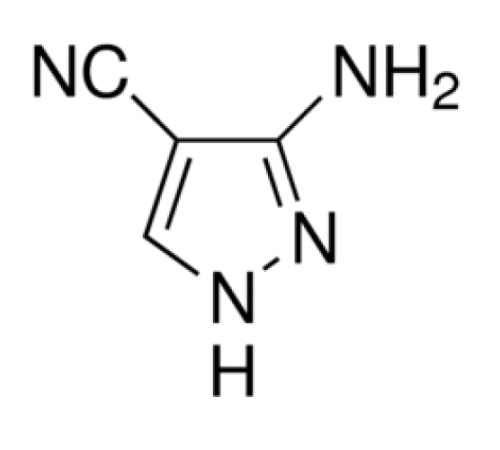 3-амино-4-пиразолкарбoнитрил, 98%, Acros Organics, 1г