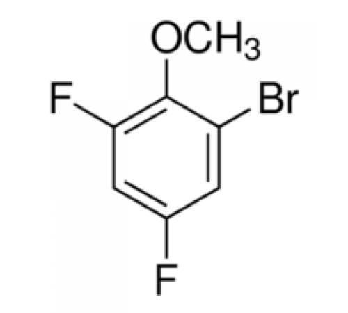 2-бром-4, 6-дифторанизола, 97%, Alfa Aesar, 25 г