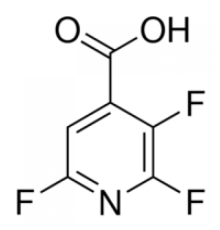 2,3,6-трифторпиридина-4-карбоновой кислоты, тек. 90%, Alfa Aesar, 250 мг