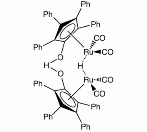 1-гидрокситетрафенилциклопентадиенил (тетрафенил-2,4-циклопентадиен-1-он) - ^ м-гидротетракарбонилдиру, Alfa Aesar, 2 г