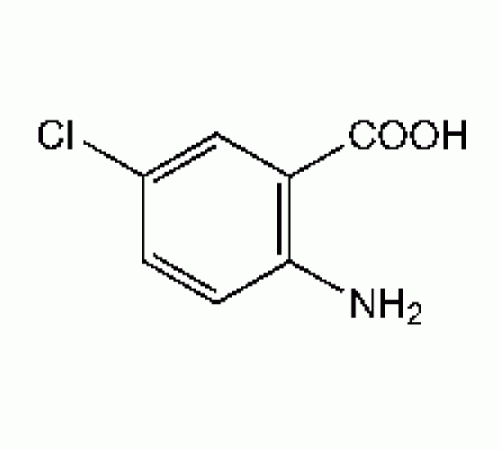 2-амино-5-хлорбензойной кислоты, 98%, Alfa Aesar, 100 г