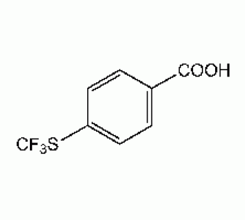 4 - (трифторметилтио) бензойной кислоты, 97%, Alfa Aesar, 1г