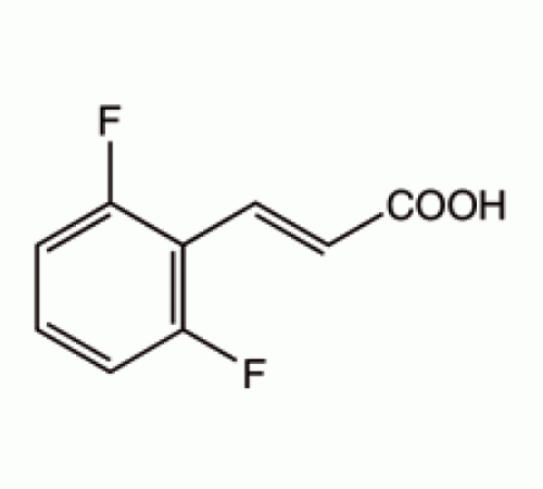 2,6-дифторко-коричная кислота, 98%, Alfa Aesar, 1 г