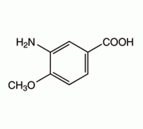 3-Амино-4-метоксибензойной кислоты, 98 +%, Alfa Aesar, 25г