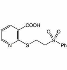 2 - [2 - (фенилсульфонил) этилтио] никотиновая кислота, 97%, Alfa Aesar, 1 г