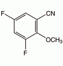 3,5-дифтор-2-метоксибензонитрил, 97%, Alfa Aesar, 1г